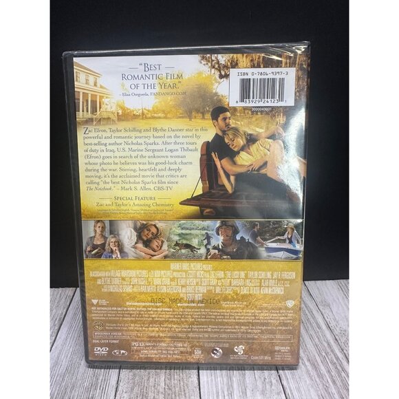 The Lucky One DVD 2011 Widescreen - Zac Efron - NEW SEALED! - Picture 2 of 3